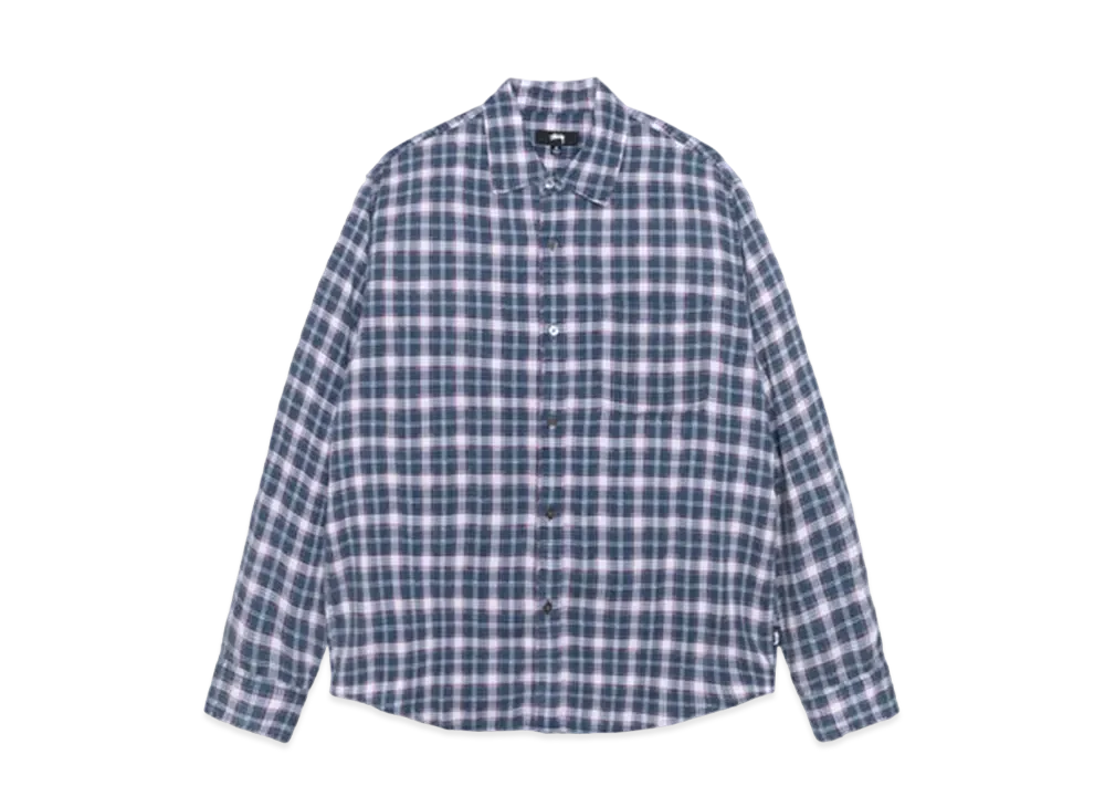 Stussy Matthew Plaid Shirt "Navy"