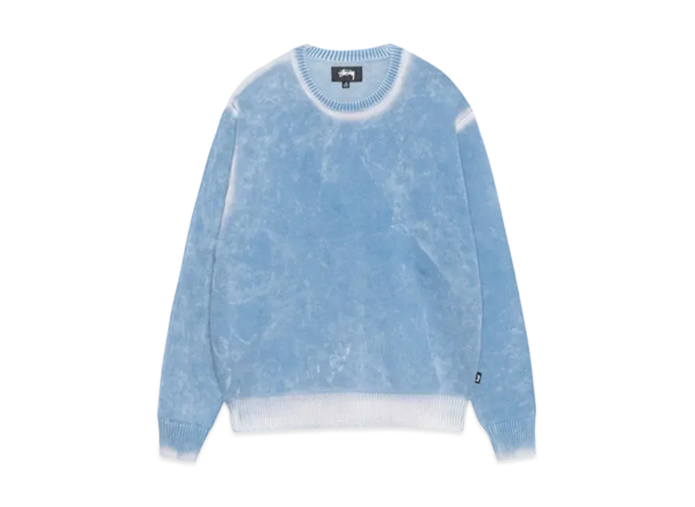 Stussy Faded Cotton Crew "Blue"