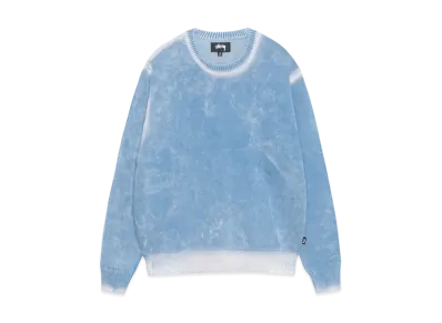 Stussy Faded Cotton Crew "Blue"