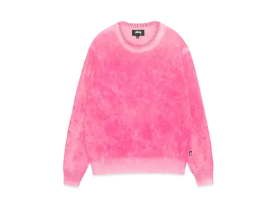 Stussy Faded Cotton Crew "Pink"