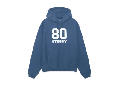 Stussy 80 Relaxed Hood Crew "Blue"