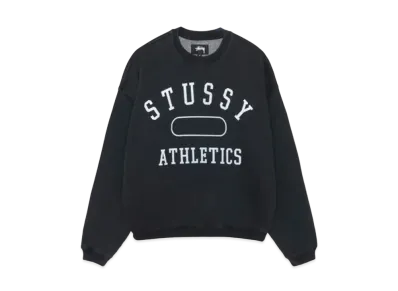 Stussy Stussy Athletics Crew "Washed Black"