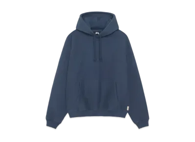 Stussy Fleece Raglan Hood "Navy"