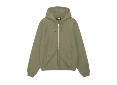 Stussy Raglan Zip Hood "Olive"