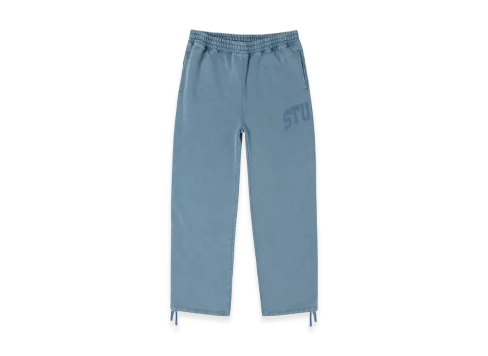 Stussy Faded Graphic Fleece Pant "Washed Navy"