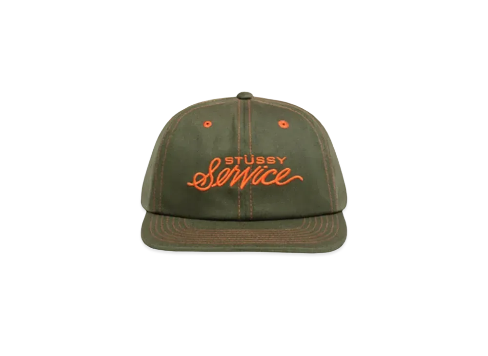 Stussy MD Stussy Service Strapback "Deep Olive"