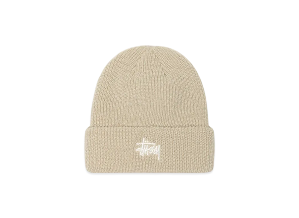 Stussy Basic Stussy Cuff Beanie "Faded Tan"
