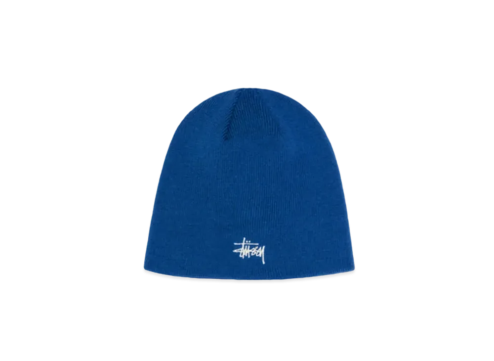 Stussy Basic Skullcap Beanie "Cobalt"