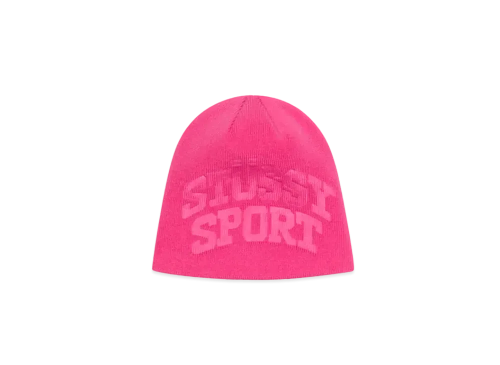 Stussy Skullcap Deboss Stussy Sport "Pink"