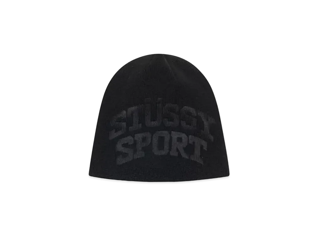 Stussy Skullcap Deboss Stussy Sport "Black"