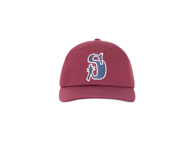 Stussy Low Profile Vintage S Snapback "Maroon"