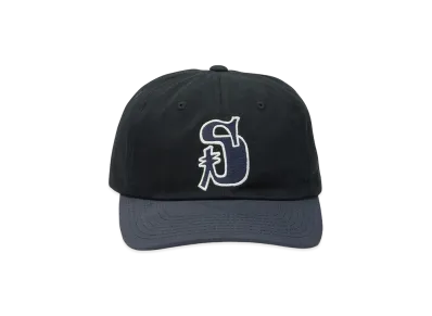 Stussy Low Profile Vintage S Snapback "Black"