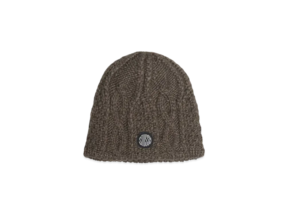 Stussy Skullcap Cable Knit "Brown"