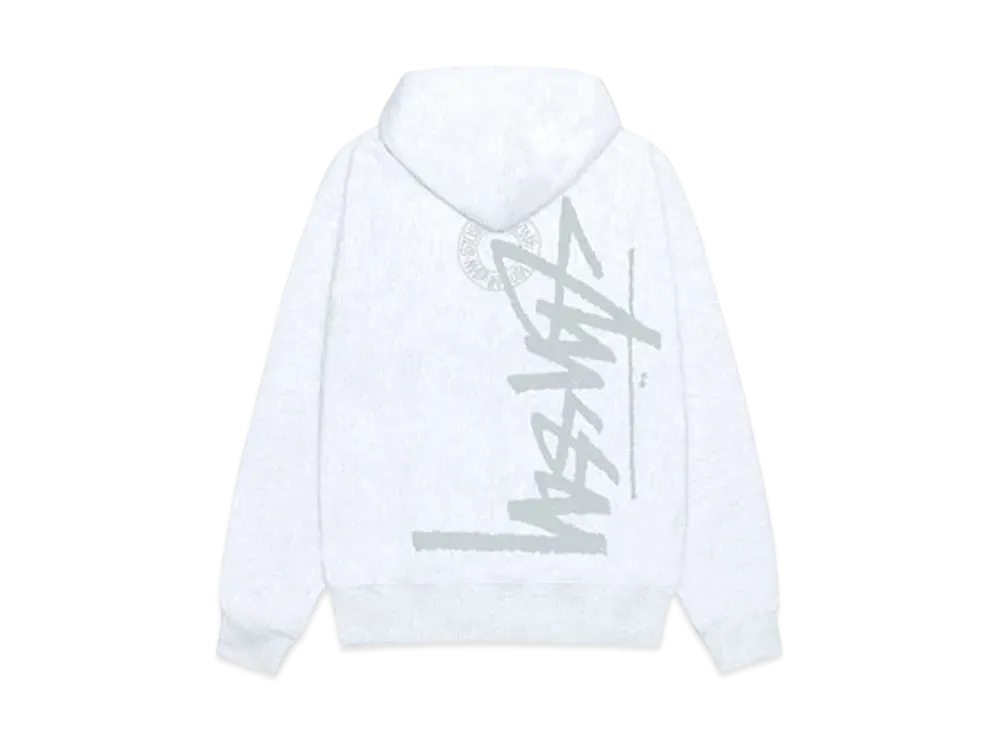 ステューシー ブアナ ストック ジップ フーディー "アッシュヘザー" 1975090