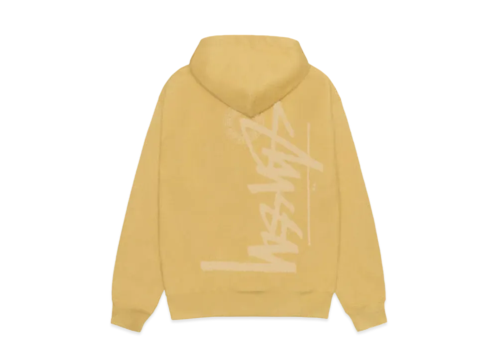 Stussy Buana Stock Zip Hoodie "Curry"
