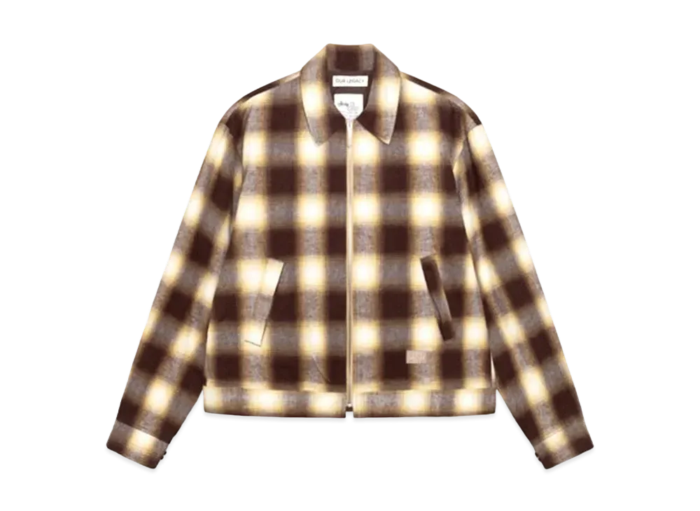 Stussy x Our Legacy Work Shop Blouson Jacket Flannel 