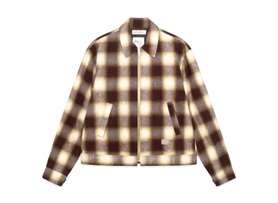 Stussy x Our Legacy Work Shop Blouson Jacket Flannel "Nebraska Flannel Plaid"