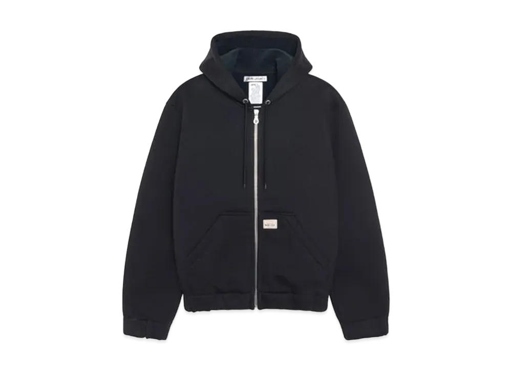 Stussy x Our Legacy Work Shop Scuba Zip Hoodie "Black Scub "