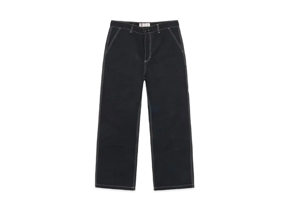 Stussy x Our Legacy Work Shop Work Trouser Canvas "Black Overye Nettle Canvas"