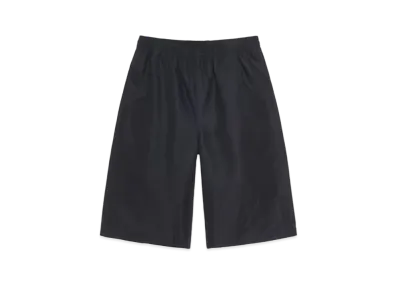 Stussy x Our Legacy Work Shop Laguna Wool Short "Black Stark Wool"