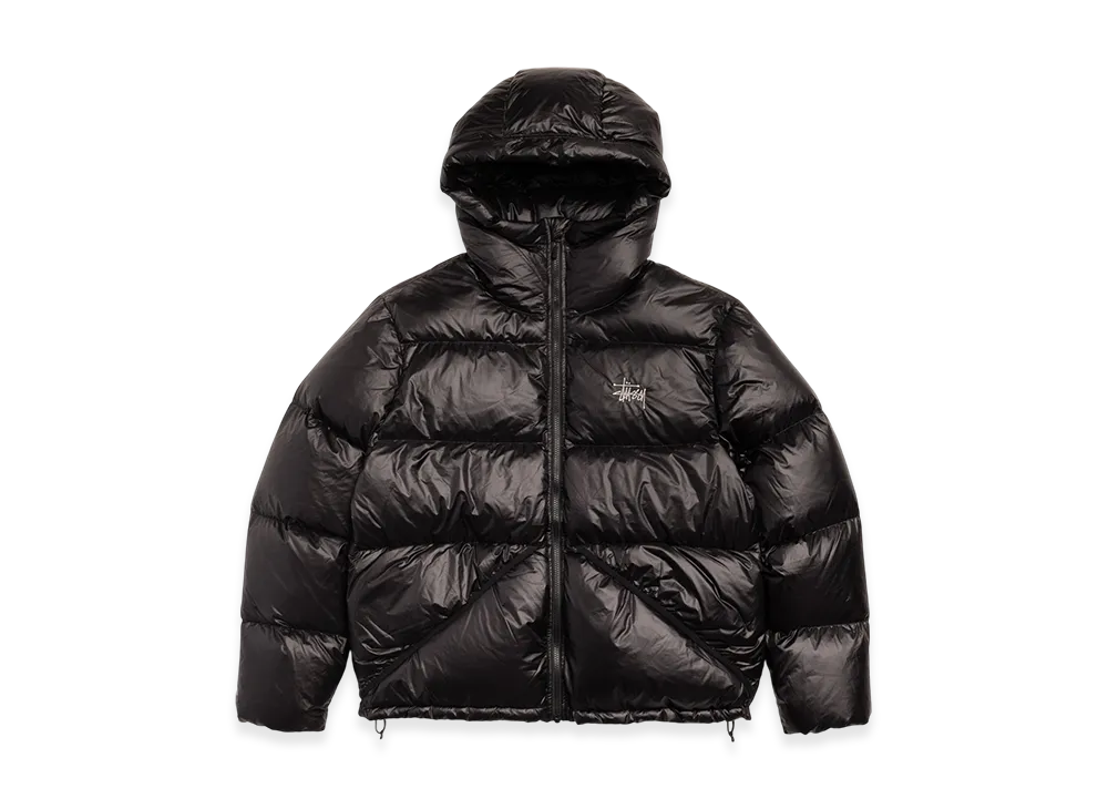 Stussy Micro Ripstop Down Parka "Jet Black"