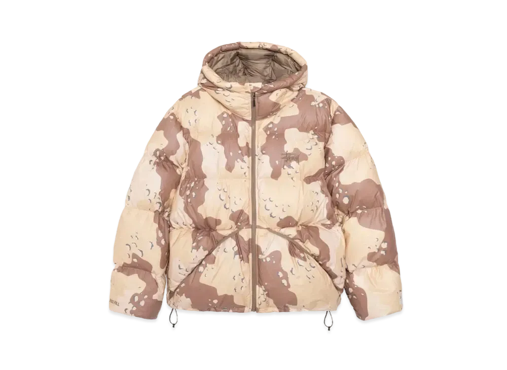 Stussy Down Parka Camo Ripstop "Khaki"