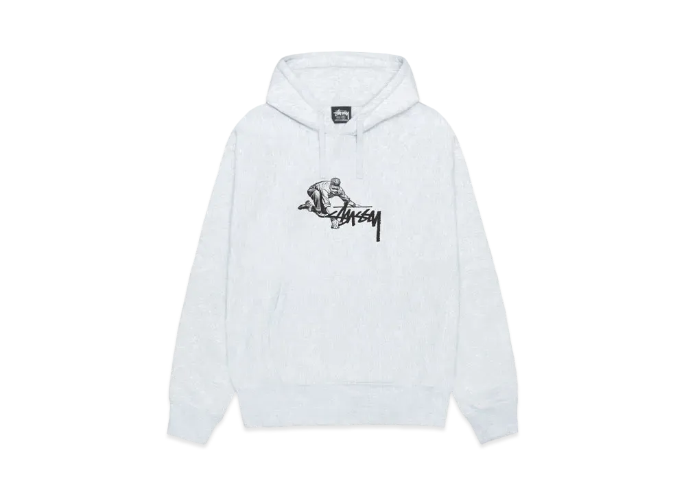Stussy Worker Hoodie "Ash Hether"