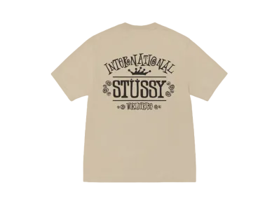 Stussy Worldwide Tee Pigment Dyed "Khaki"