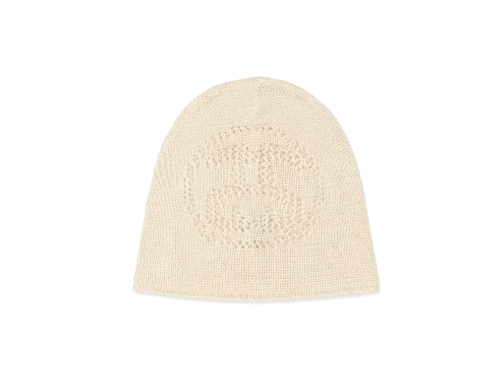 Stussy Skullcap Loose Knit Ss-Link "Oat"