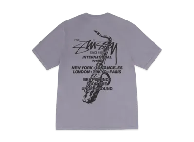 Stussy Beat Sounds Tee Pigment Dyed "Shark"