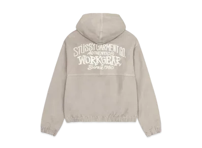 Stussy Work Jacket Contrast Stitch "Grey"