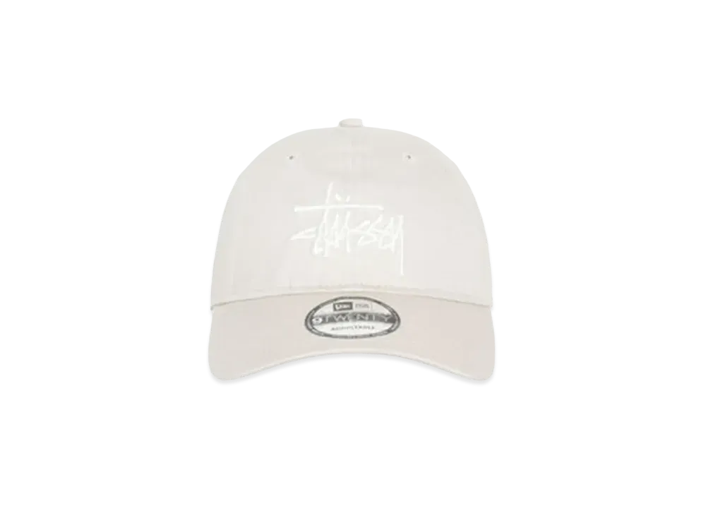 Stussy New Era 9Twenty Basic Strapback "Stone"