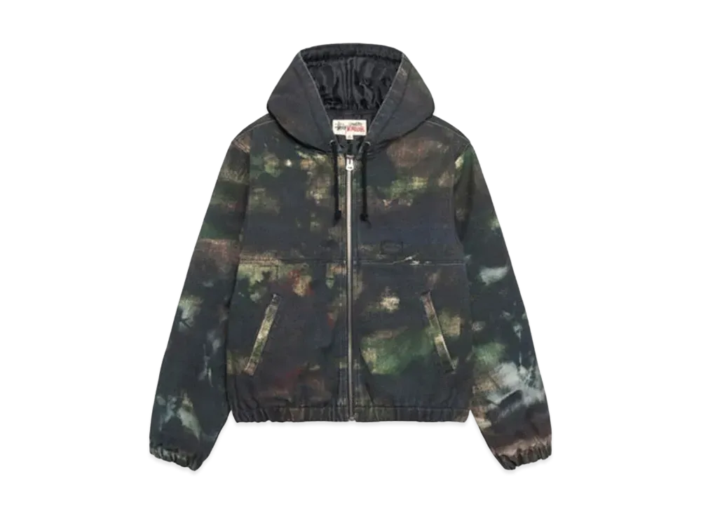 Stussy Work Jacket Stenpat Camo 