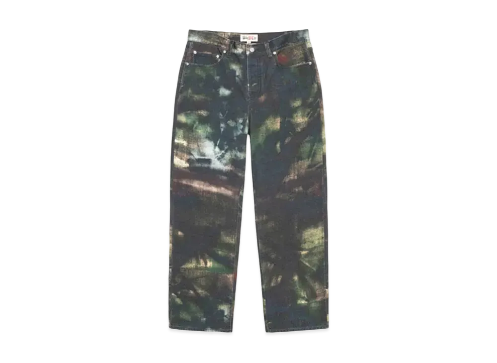 Stussy Big Ol' Jean Stenpat Camo "Fortine"