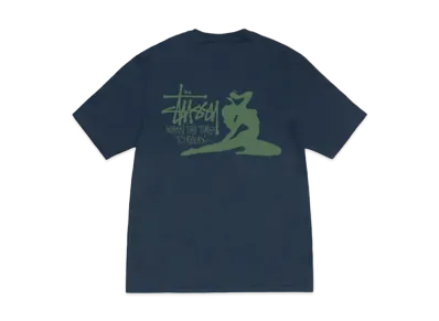 Stussy Relax Tee "Navy"