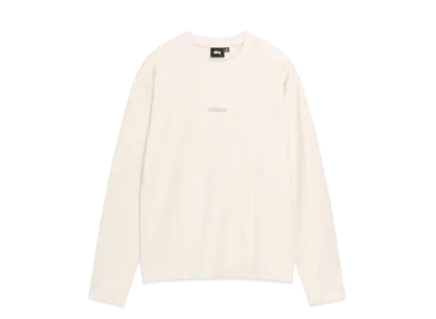 Stussy Wave Jersey Crew "Bone"