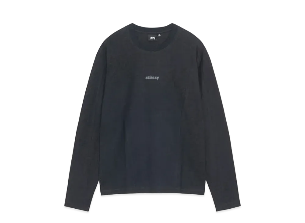 Stussy Wave Jersey Crew "Black"
