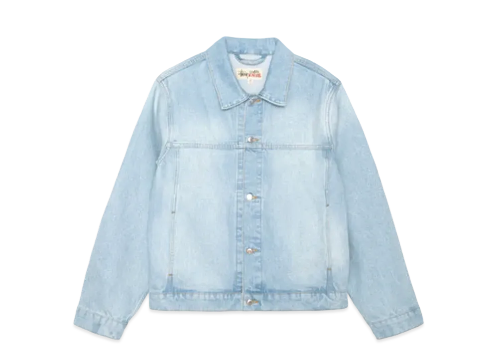 Stussy Trucker Jacket Denim "Light Wash"