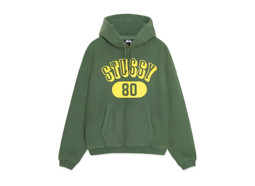 Stussy 80 Relaxed Hoodie "Pine"