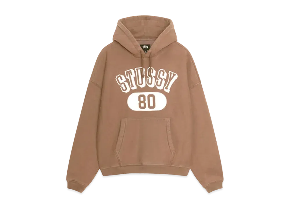 Stussy 80 Relaxed Hoodie "Brown"