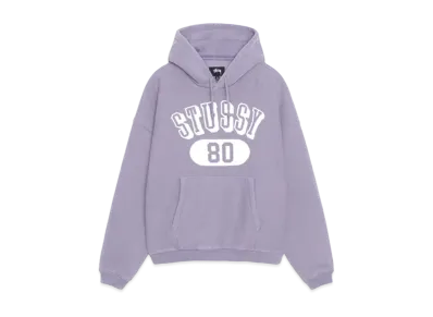 Stussy 80 Relaxed Hoodie "Ash Purple"