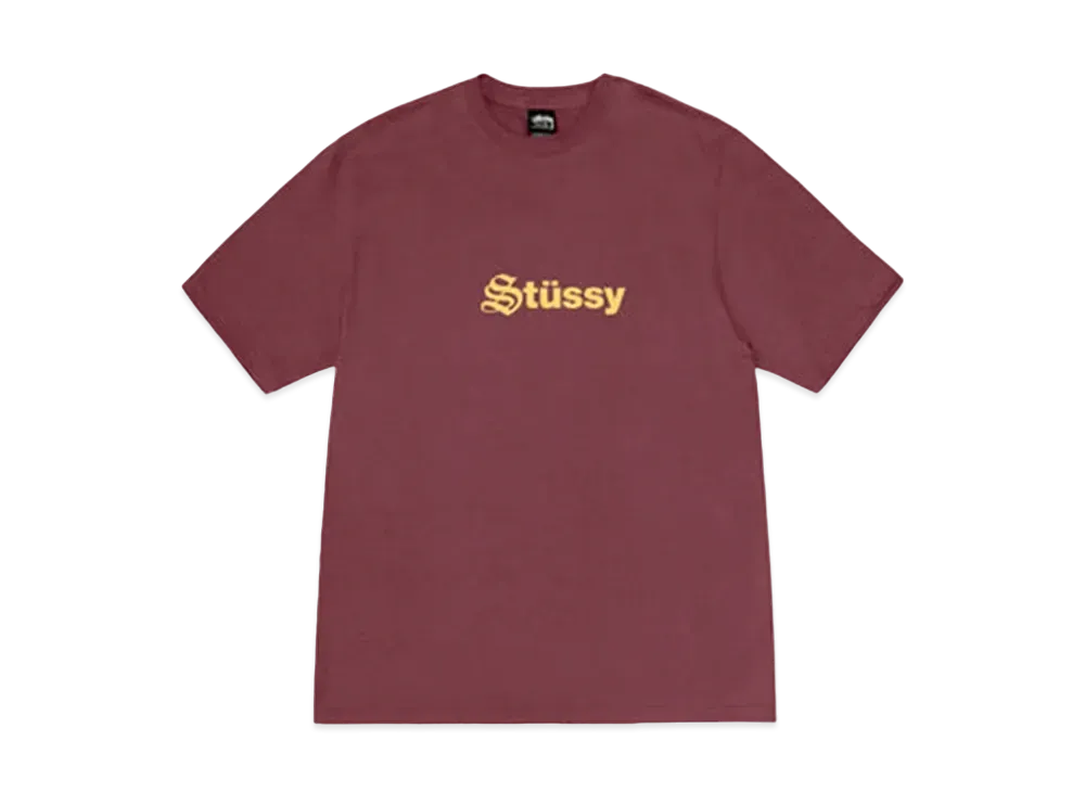 Stussy Reformed Tee "Oxblood"