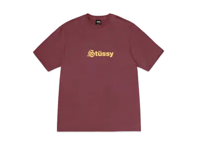 Stussy Reformed Tee "Oxblood"