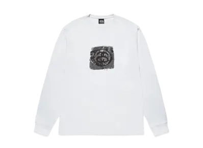 Stussy Mono LS Tee "White"