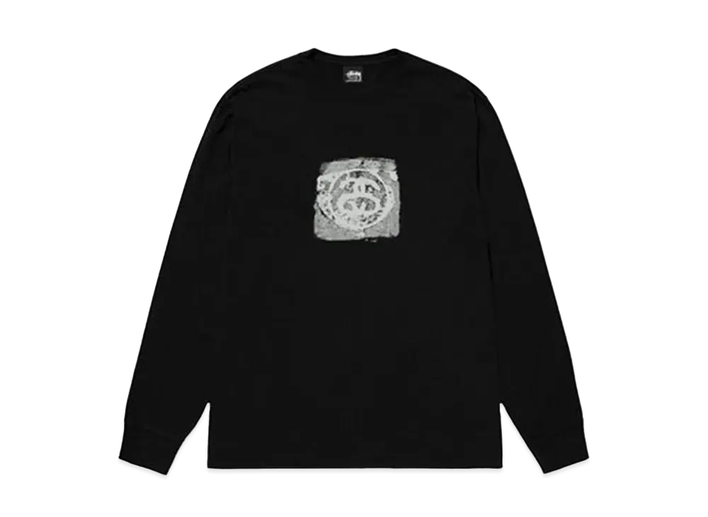 Stussy Mono LS Tee "Black"
