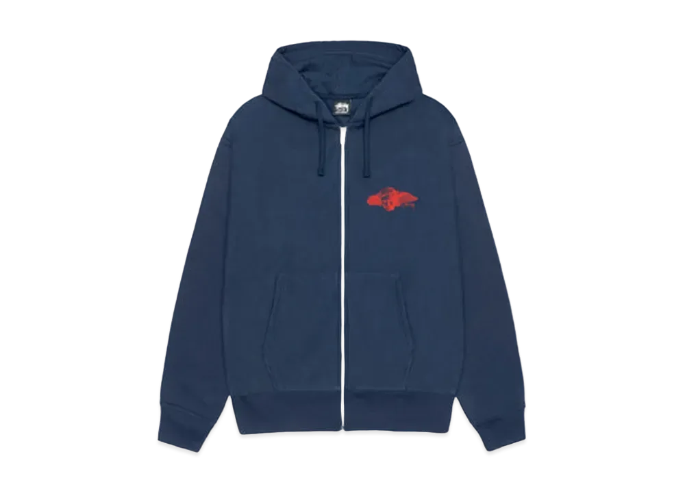 Stussy Hypnos Zip Hoodie "Navy"