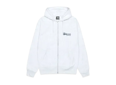 Stussy Superior Quality Zip Hoodie "Ash Heather"