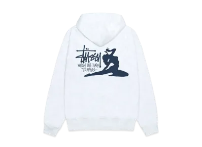 Stussy Relax Hoodie "Ash Heather"