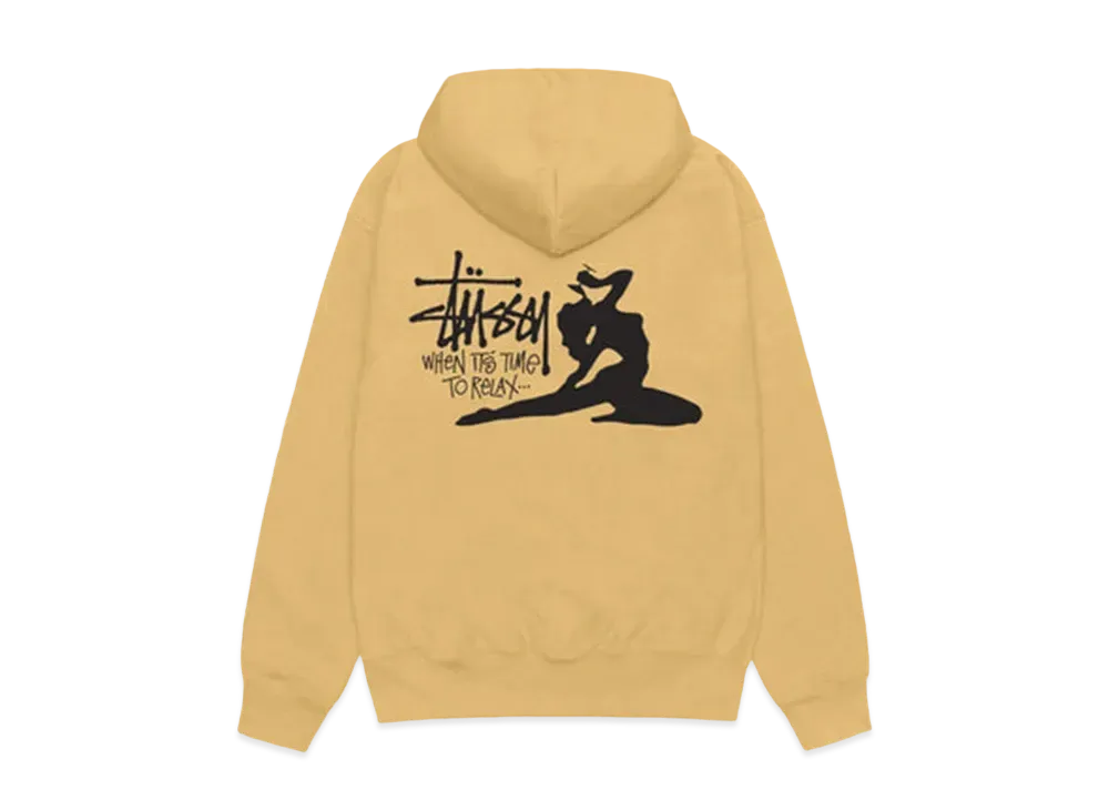 Stussy Relax Hoodie "Curry"