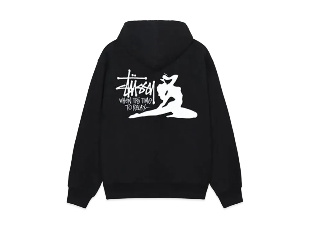 Stussy Relax Hoodie "Black"